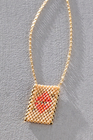 Женское колье Iwona Ludyga Design Iwona Sagrado Pendant, цвет: Оранжевый / Светло-коричневый — фото 3
