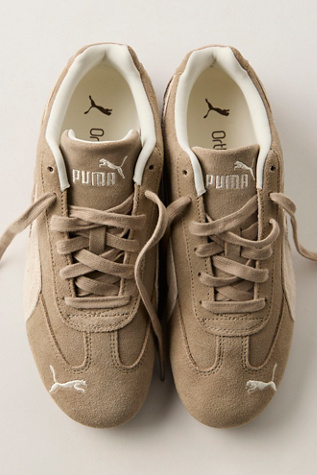 Puma Speedcat Elevated Sneakers at Free People in Tan, Size: US 9