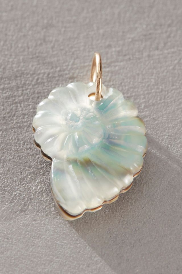 Maura Green Small Luminescent Ammonite Charm #2
