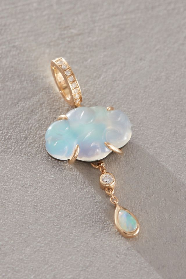 Maura Green Rain Cloud Charm #2