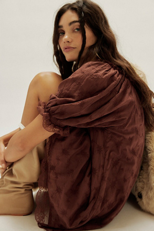 Juno Mini Dress by Free People in Brown, Size: S