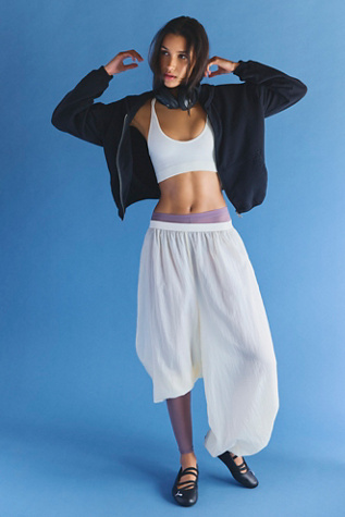 Sheer Balloon Pants