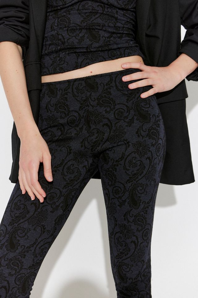 Only Hearts Florentine Scroll Capri Pants #2