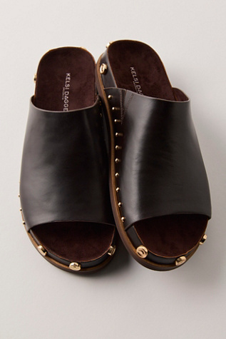 Shaia Studded Slip-On Sandals