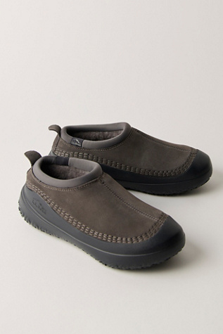 L.L.Bean Wicked Good Max Slippers at Free People in Grey, Size: US 8