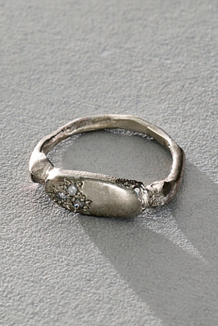 Hansdotter Maeva Silver Signet Ring