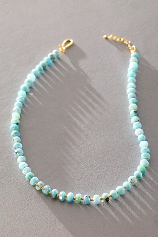 Robindira Unsworth Larimar Beaded Necklace