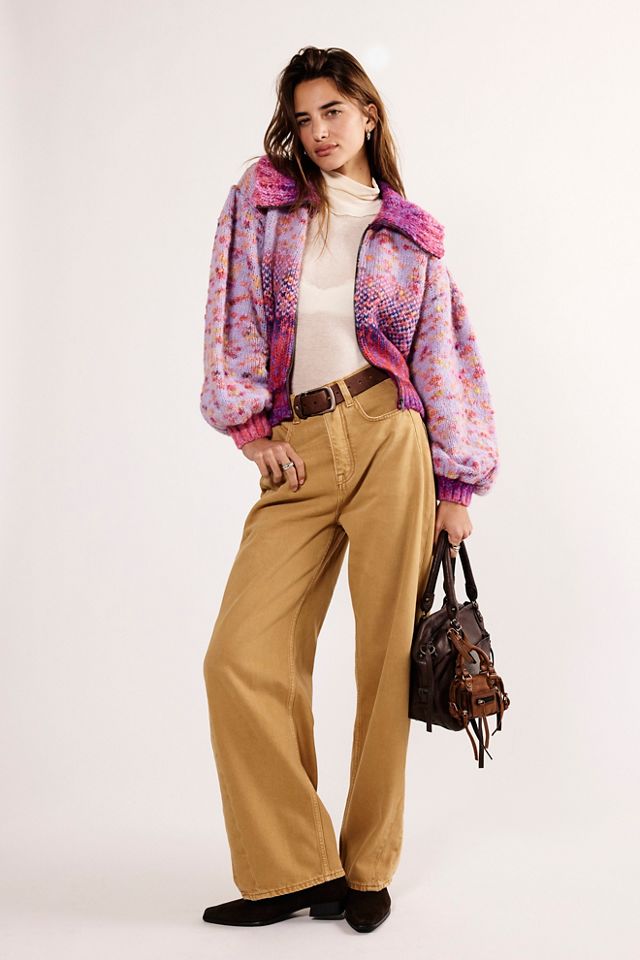 Sugar And Sweets Knit Bomber #2