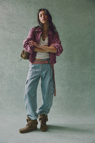 We The Free Wallflower Pull-On Jeans at Free People in Victoria, Size: Large