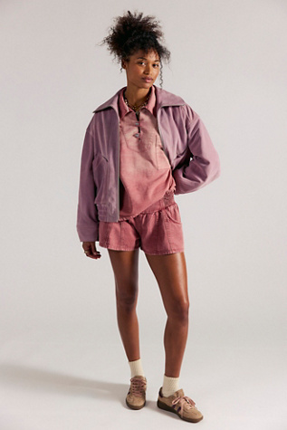 Женские шорты We The Free Luna Pull-On Lightweight, цвет: Закатный — фото 5