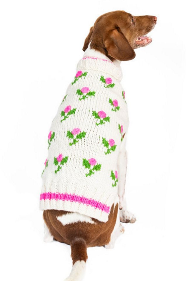 Chilly Dog Rose Bud Sweater #1