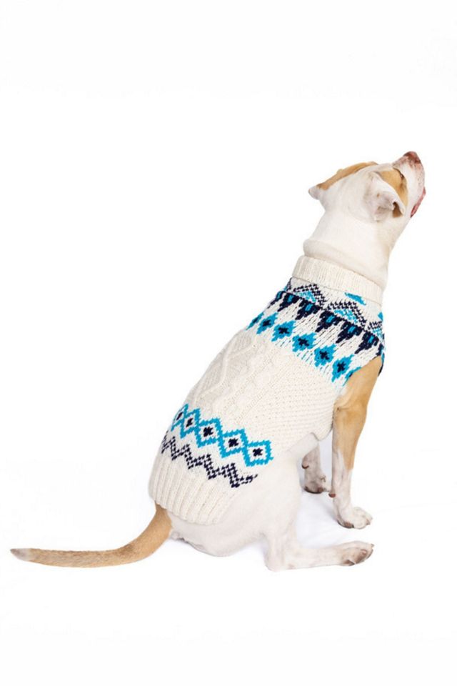 Chilly Dog Coastal Cable Sweater #1