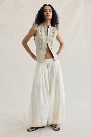 Moonflower Pull-On Balloon Pants