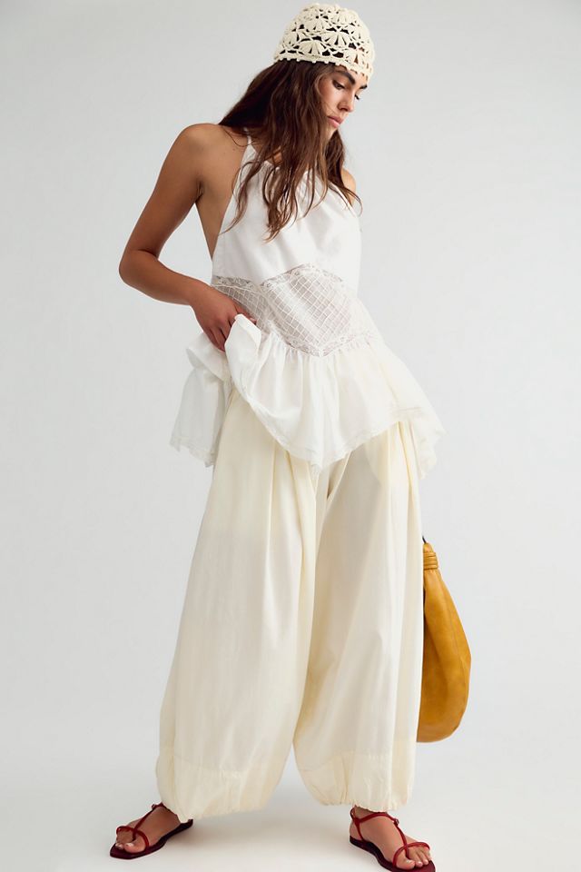 Moonflower Pull-On Balloon Pants #2