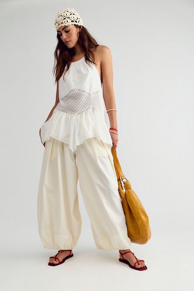 Moonflower Pull-On Balloon Pants #1