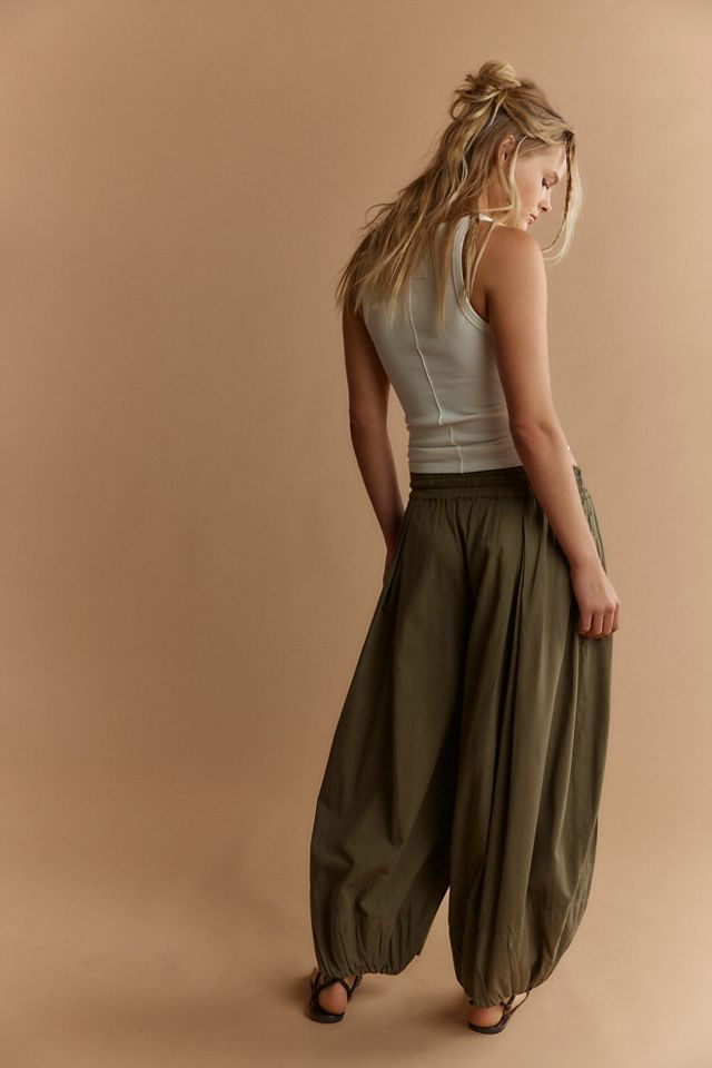 Moonflower Pull-On Balloon Pants #1