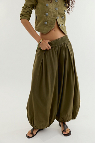 Moonflower Pull-On Balloon Pants