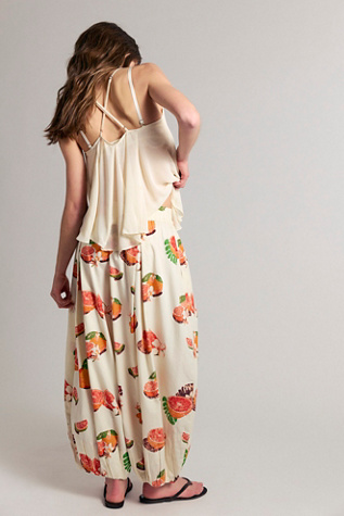 Женские брюки Free People Moonflower Printed Pull-On Balloon, цвет: Funky Fruits — фото 2