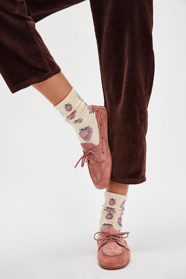 Magnolia Pearl Strawberry Socks #1