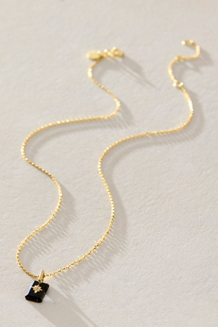 FP x Local Eclectic Manifestation Necklace at Free People in Onyx