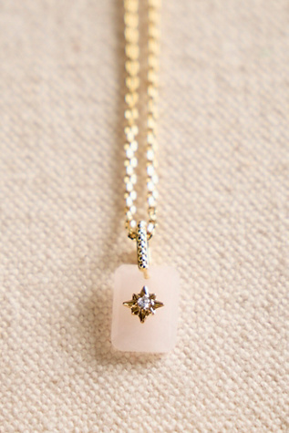 FP x Local Eclectic Manifestation Necklace at Free People in Gold