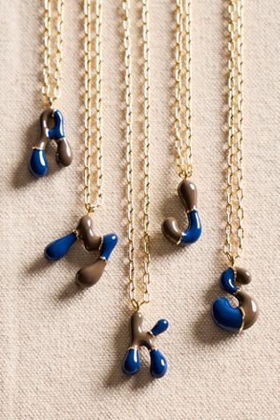 FP x Local Eclectic Bubble Letter Necklace