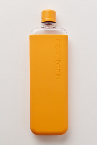 memobottle Slim Sleeved 15oz Water Bottle at Free People, Mandarin