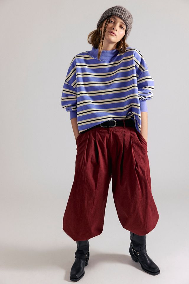 Palm Springs Striped Pullover #2