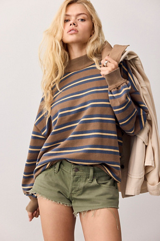 Palm Springs Striped Pullover