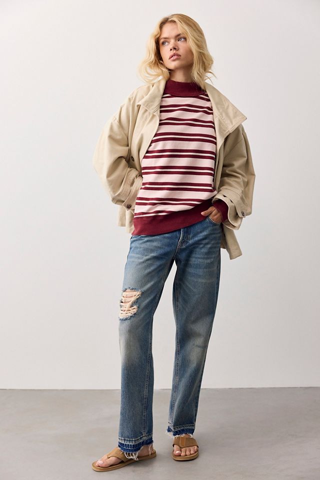 Palm Springs Striped Pullover #2