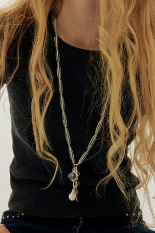 Chan Luu Quartz Dangle Necklace