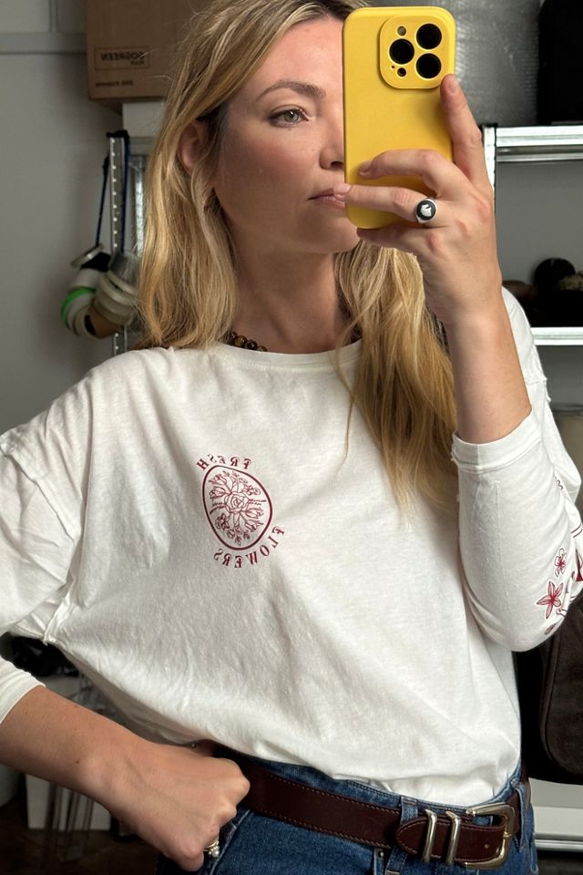 FP x Christie Leigh Fresh Flowers Long-Sleeve Tee #4
