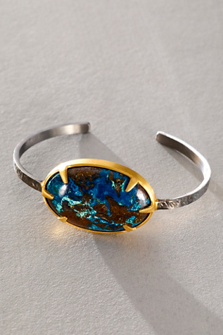 Robindira Unsworth Chrysocolla Cuff Bracelet