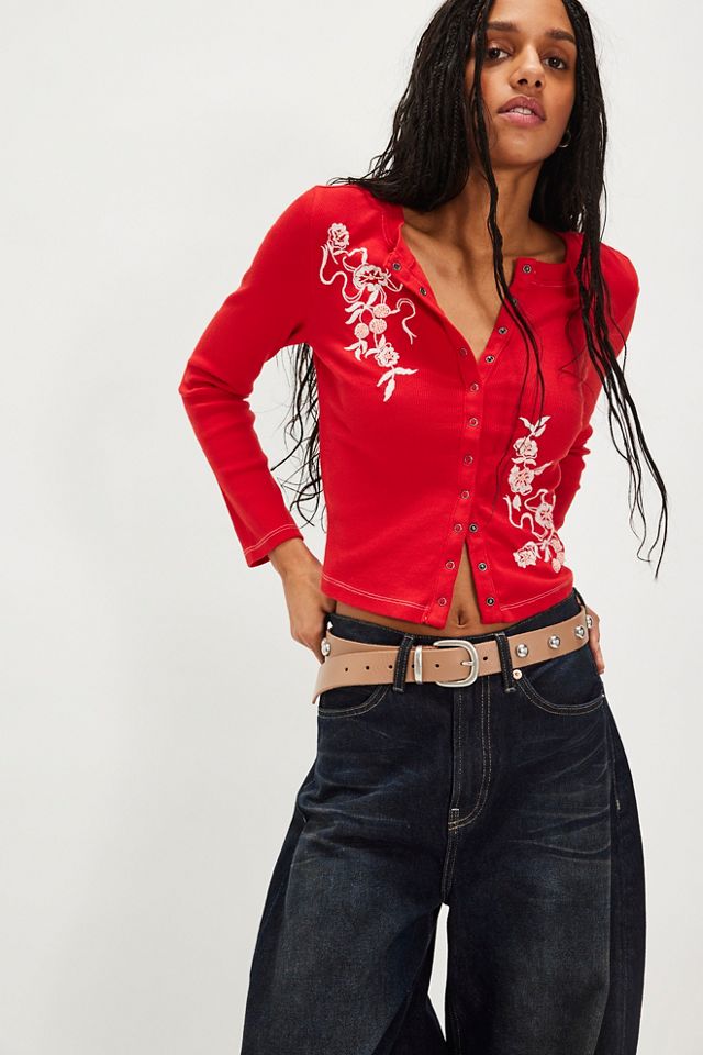 Candy Cane Lane Midi Skirt Set #3