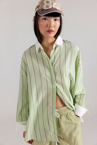 Blanca Studio Opal Button Down Shirt