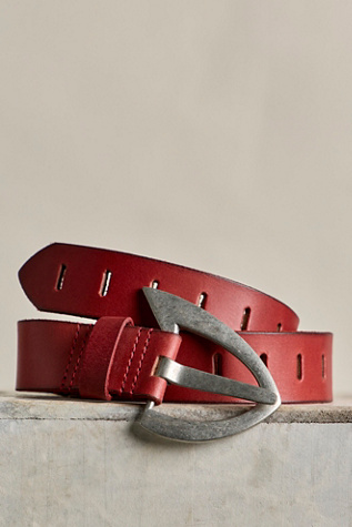 We The Free Noa Belt at Free People in Crimson, Size: XS/S