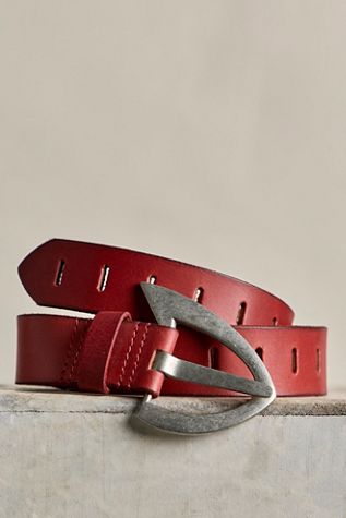 FREE PEOPLE We The Free Parker Womens Leather Belt-chili pepper Free People | Accessories | Free People We The Free Parker  main image 2