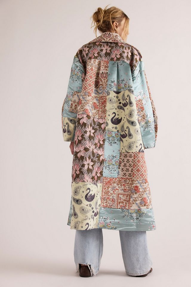 Golden Hour Jacquard Coat #2