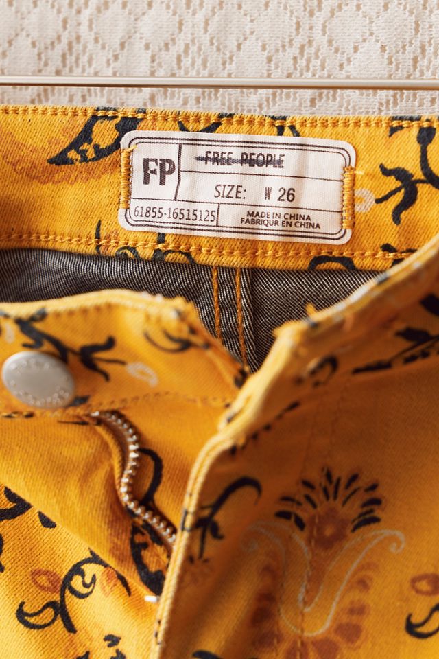 FP MART: Vintage: The Originals Printed Flare Jeans #3