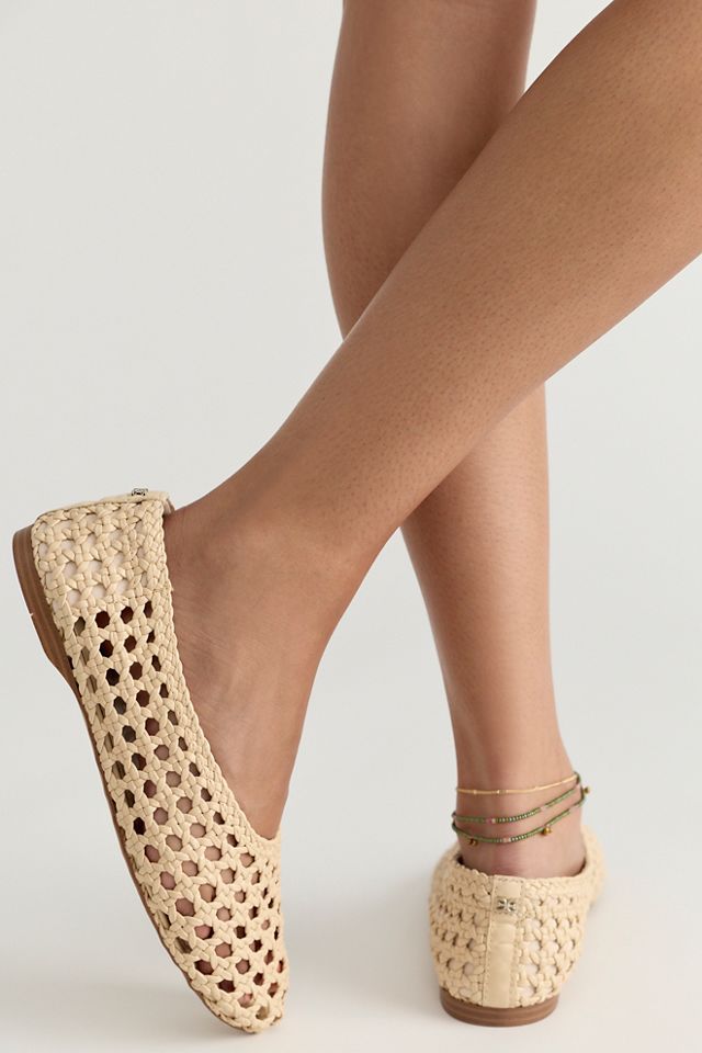 Chaussures plates tissées Shira #3