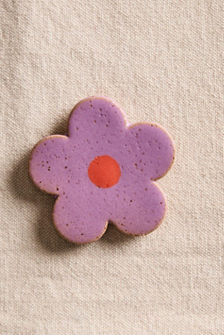 Flower Magnets by Free People in Purple