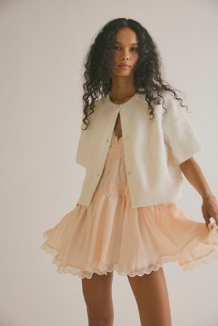 See Me SoftSpun Cardigan by Free People in White, Size: S