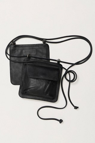Twyla Tie Pocket Belt by Free People in Black
