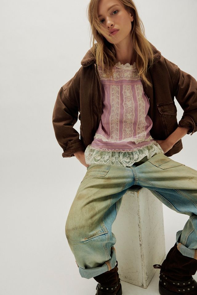 Haut rayé victorien Anna Sui #2