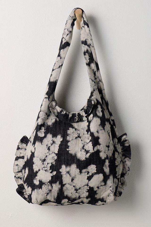 Anna Sui Rose Illusion Ruffle Bag | Free People