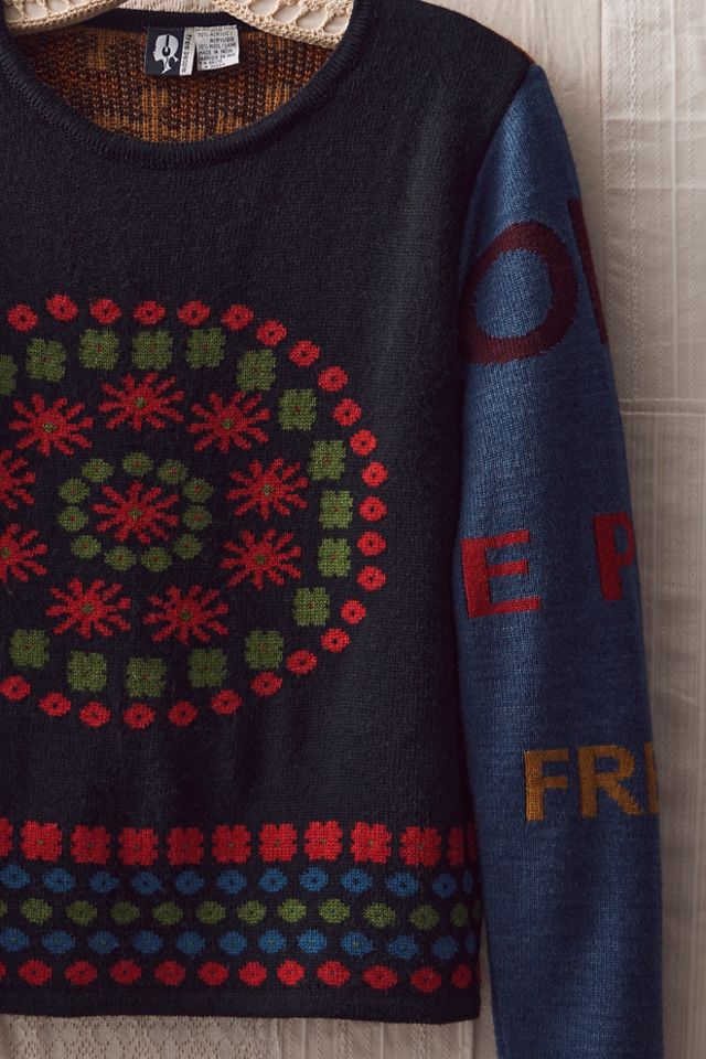 FP MART: Vintage: The Originals Iconic Free People Logo Sweater #2