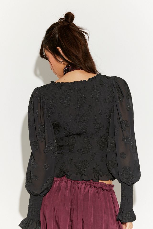 Smocked In Love Long Sleeve Top #1