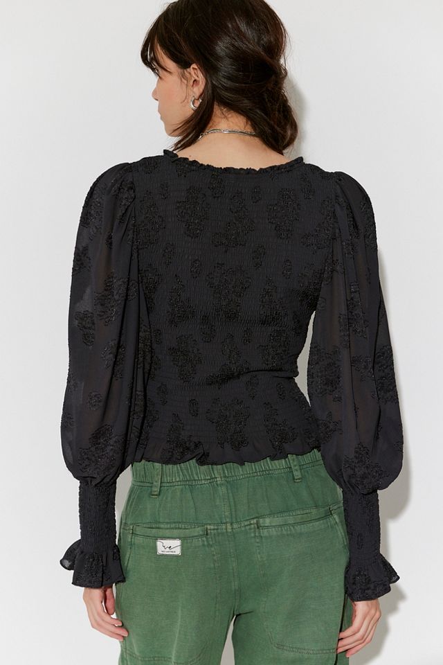 Smocked In Love Long Sleeve Top #2