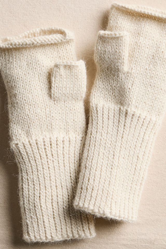 Pure Baby Alpaca Yarn Arm Warmers #2