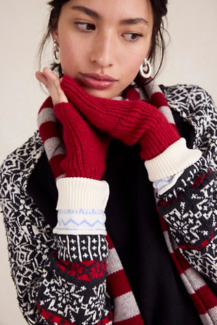 Pure Baby Alpaca Yarn Arm Warmers